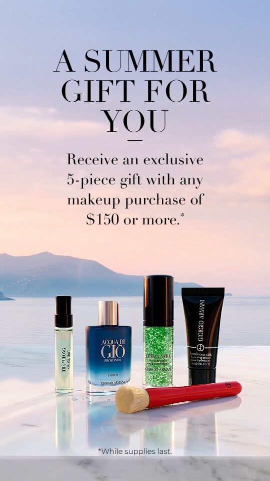 Gift with make up purchase $150+