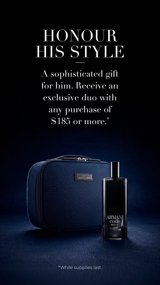 Gift with purchase $185+