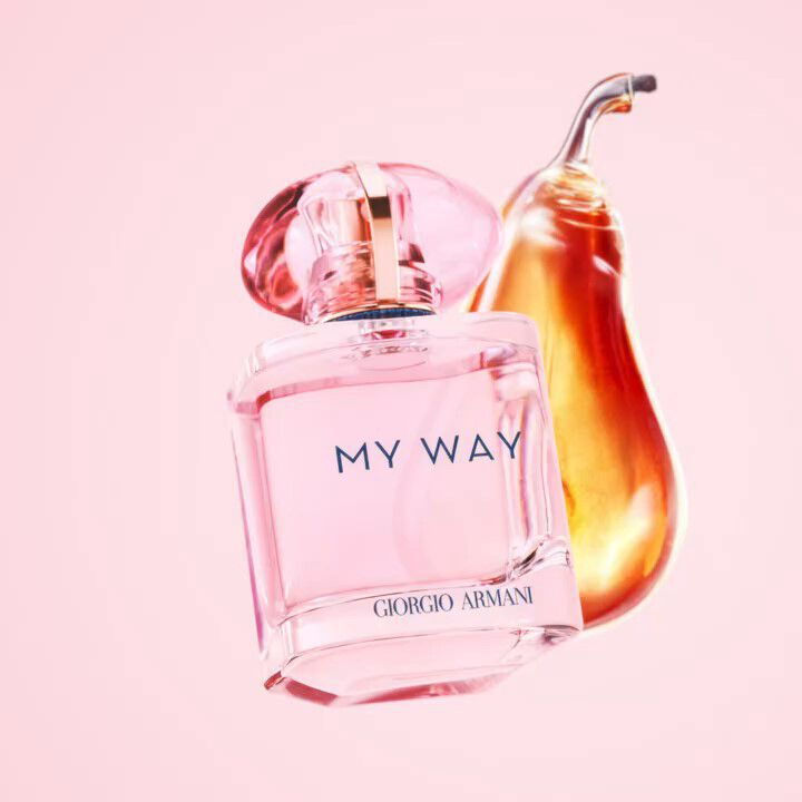 Pink armani perfume sales