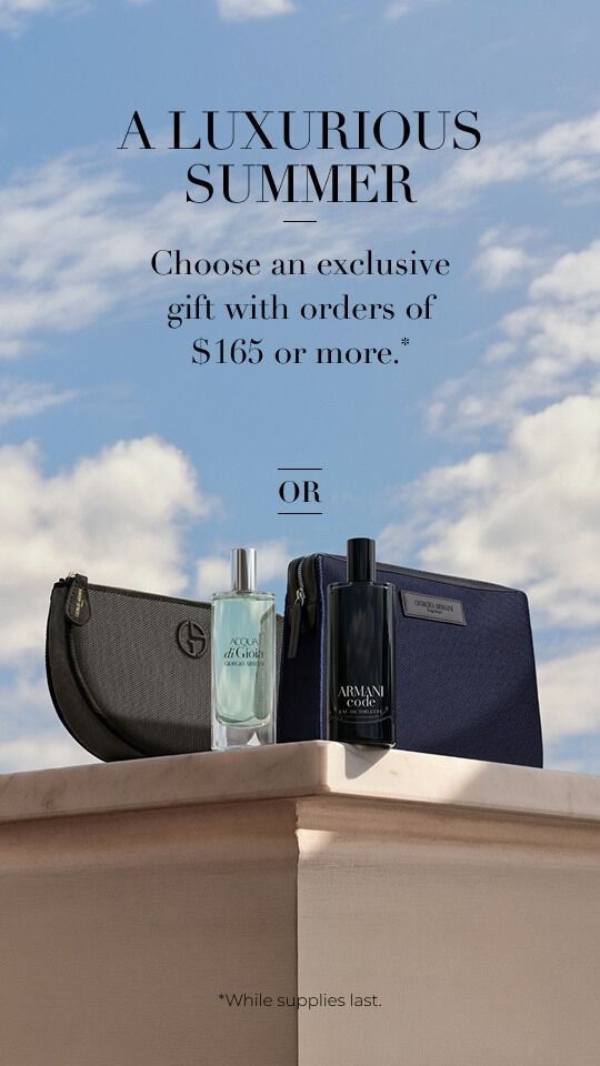 Gift with purchase of $165