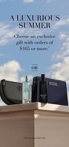 Gift with purchase of $165