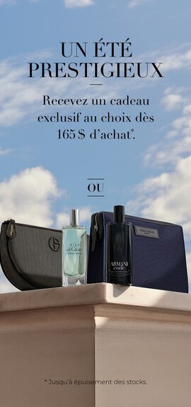 Gift with purchase of $165