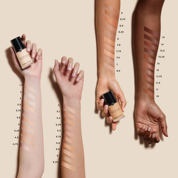 Luminous silk foundation fluid sheer duo