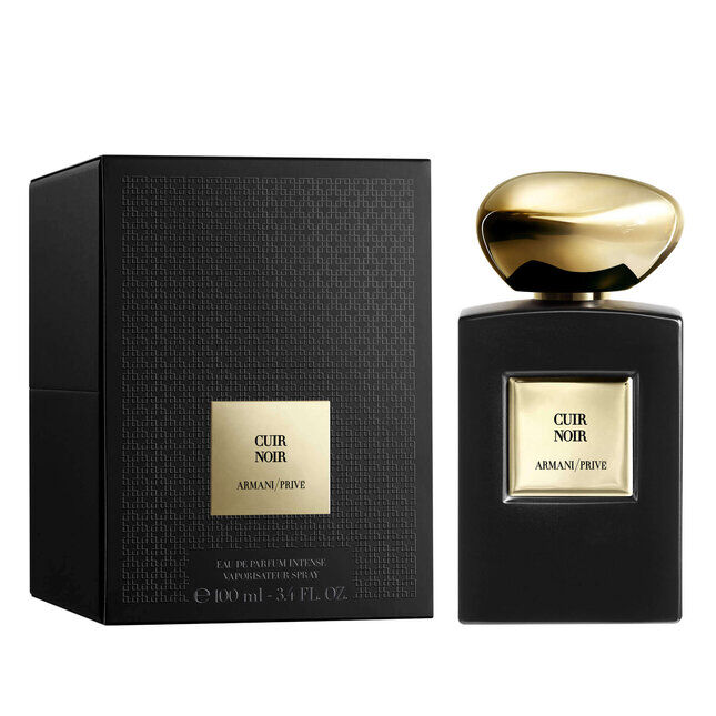 ARMANI/PRIVE Cuir Noir