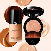 Duo poudre glow fusion et fond de teint Luminous Silk