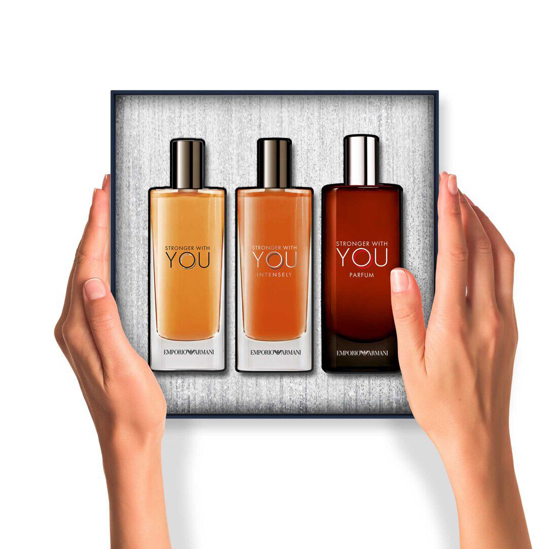 EMPORIO ARMANI STRONGER WITH YOU TRIO GIFT SET