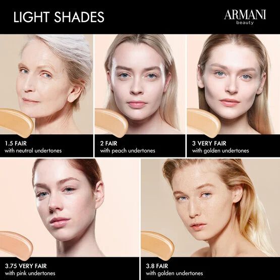 armani luminous silk color match