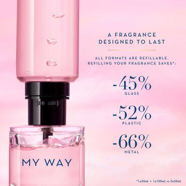 My Way Eau de Parfum Refill Sustainable Fragrance Armani Beauty