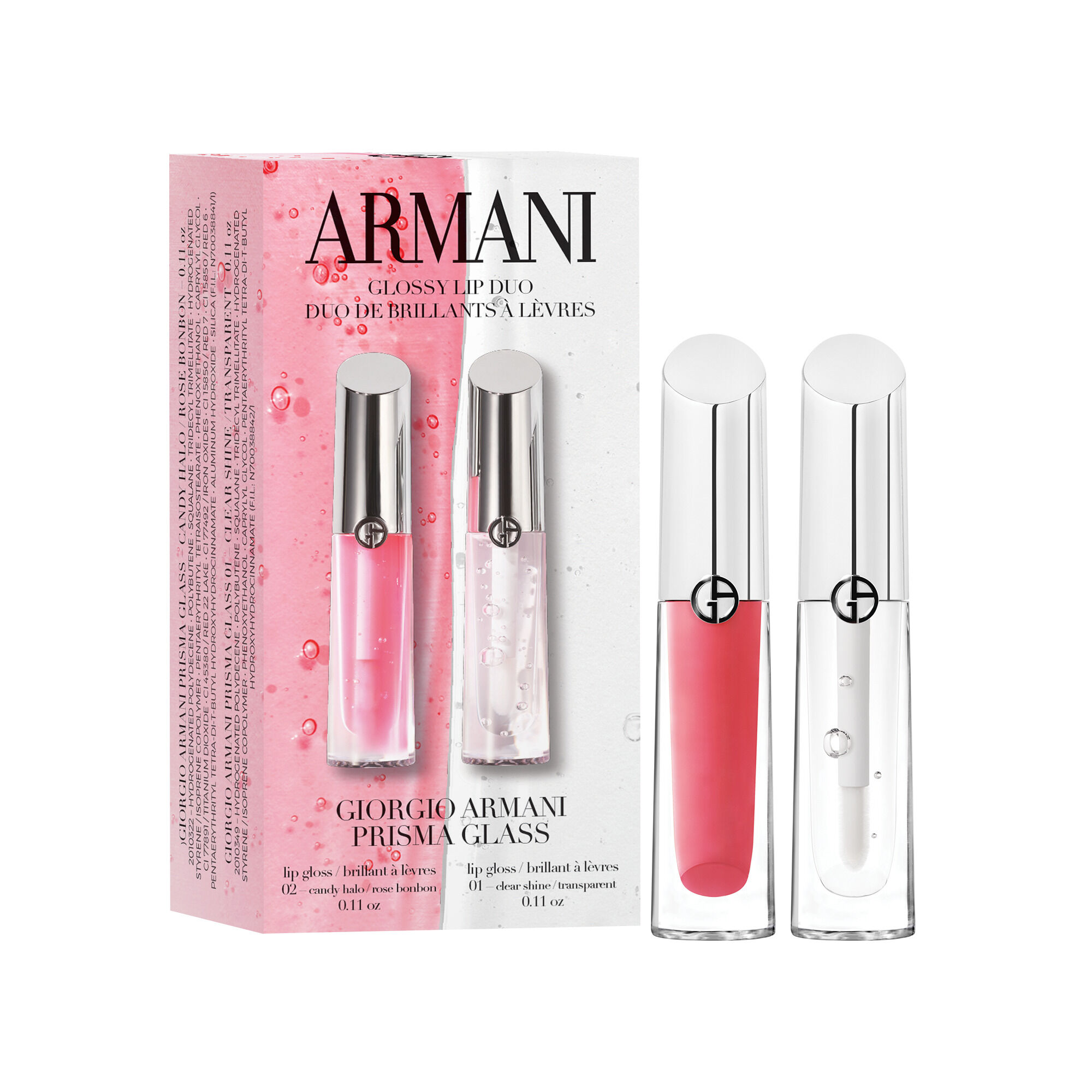 DUO DE BRILLANTS A LEVRES