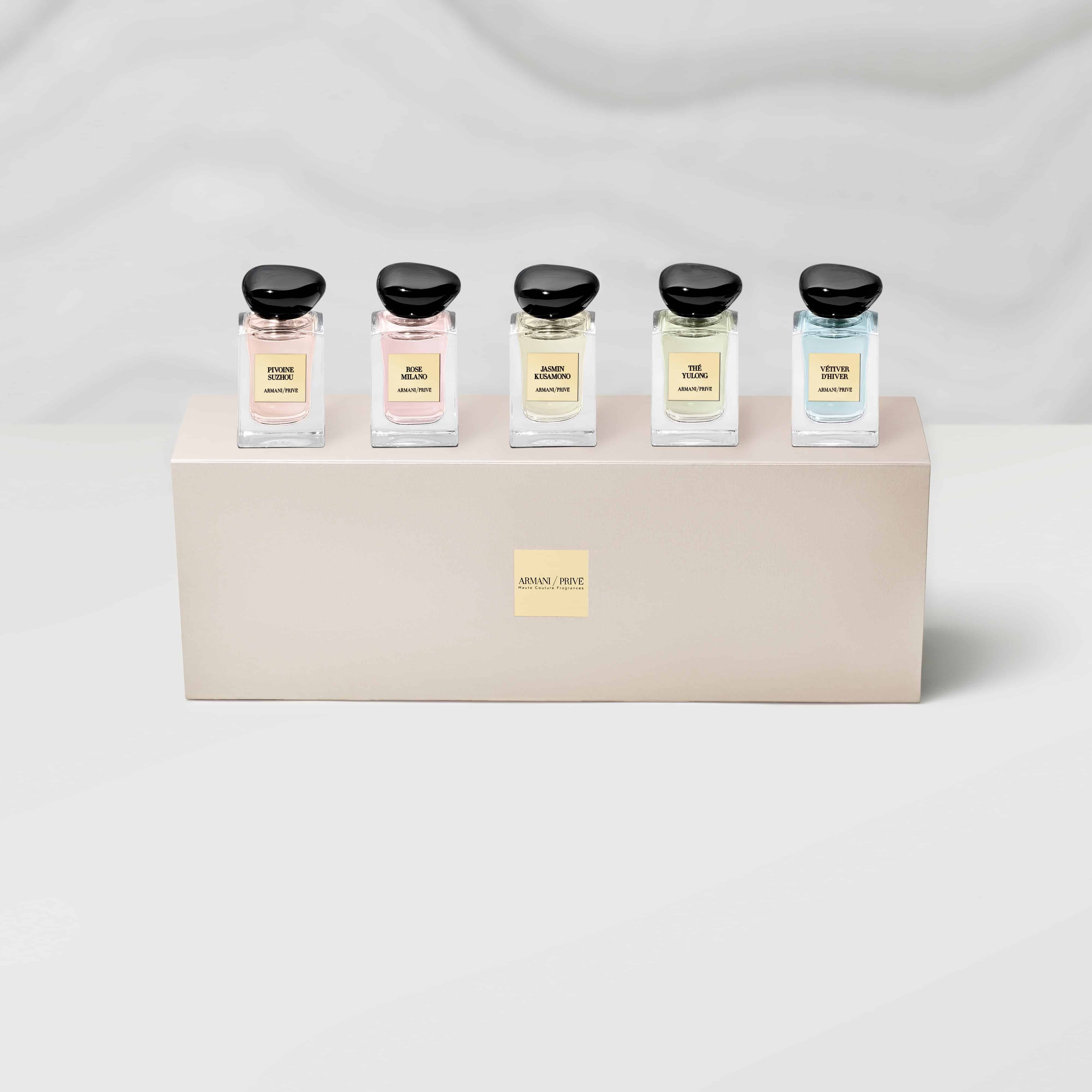Armani Priv Miniatures Set Luxury Fragrances Armani Beauty