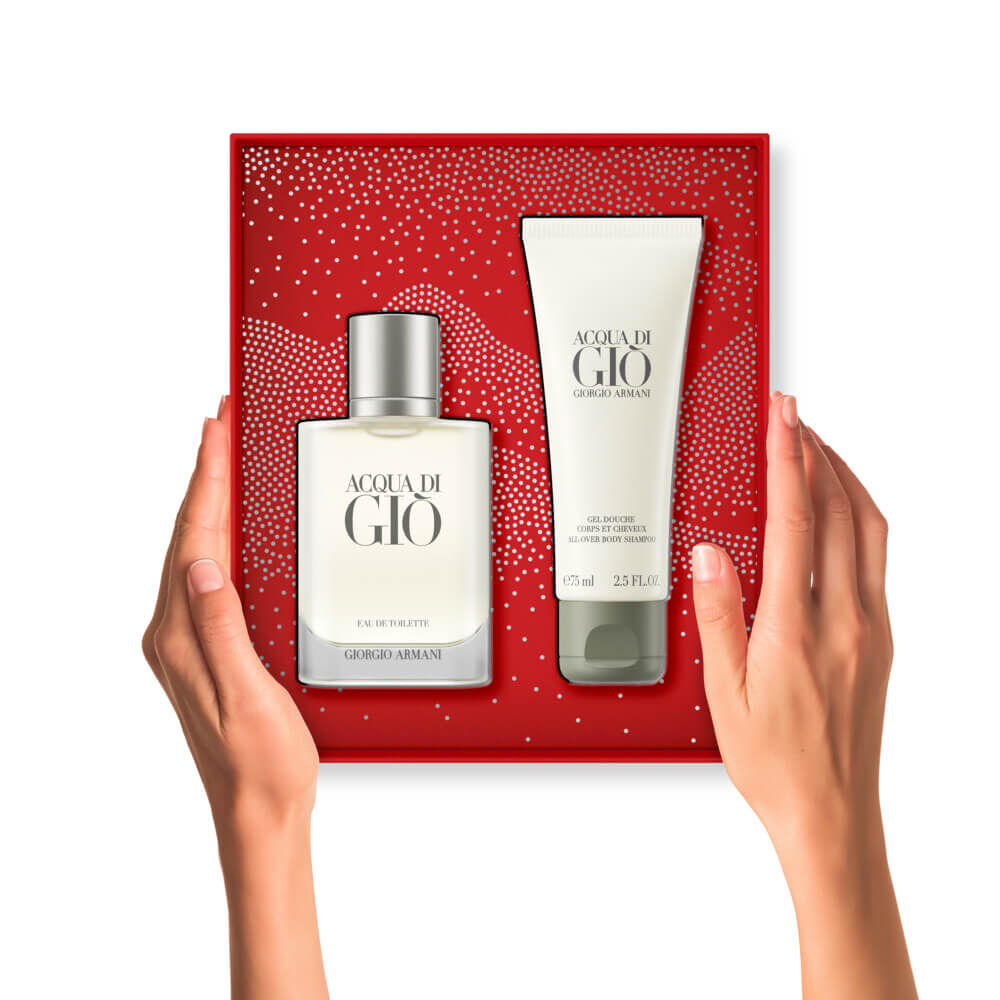 Acqua di Gio Eau de Toilette 50ml Holiday Gift Set